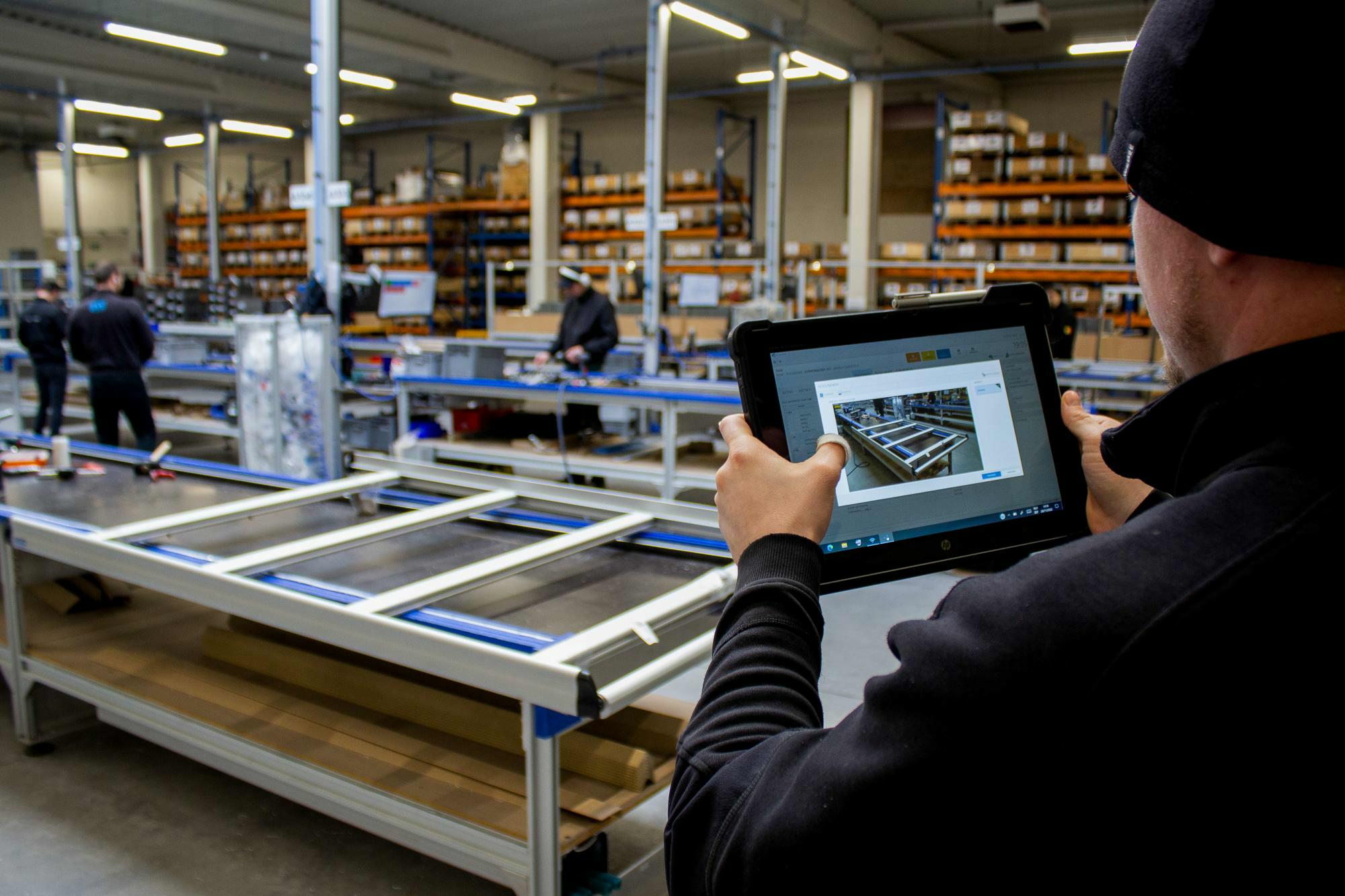 La digitalisation du processus de production