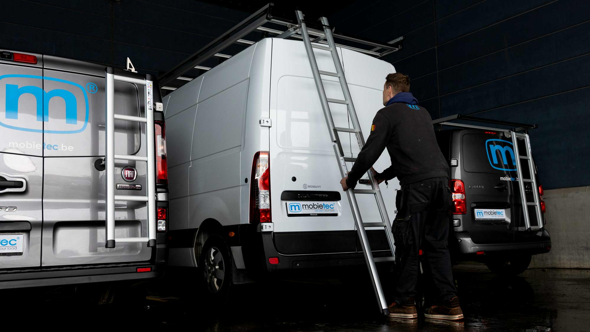 Ladders voor bestelwagens