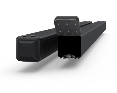 mTUBE 160*160 BLACK WITHOUT MOUNTINGKIT